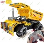 STEM Engineering Toys | Dump Truck Building Set with Remote Control, Fun Educational Construction Toy for Boys and Girls Ages 6 7 8 9 10-12 Year Old and up, Best Toy Gift for Kids, Activity Game