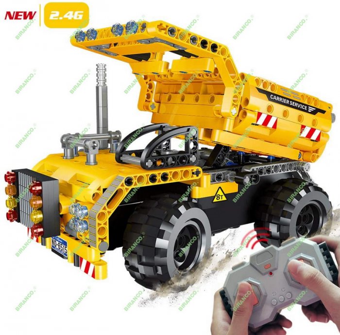 STEM Engineering Toys  Dump Truck Building Set with Remote Control, Fun  Educational Construction Toy for Boys and Girls Ages 6 7 8 9 10-12 Year Old  and up, Best Toy Gift for Kids, Activity Game